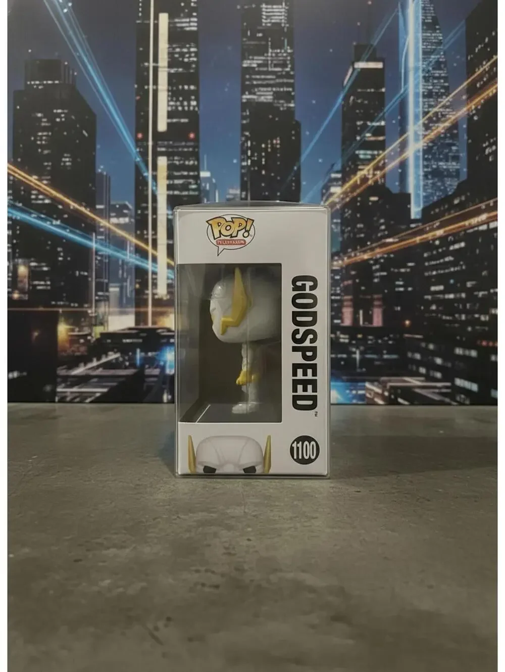 Funko Pop! Television The Flash Godspeed Vinyl Figure #1100 - Picture 2 of 4
